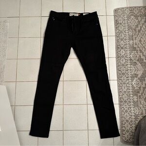 NWOT Tailor Vintage Bristol Skinny Fit Black Jeans